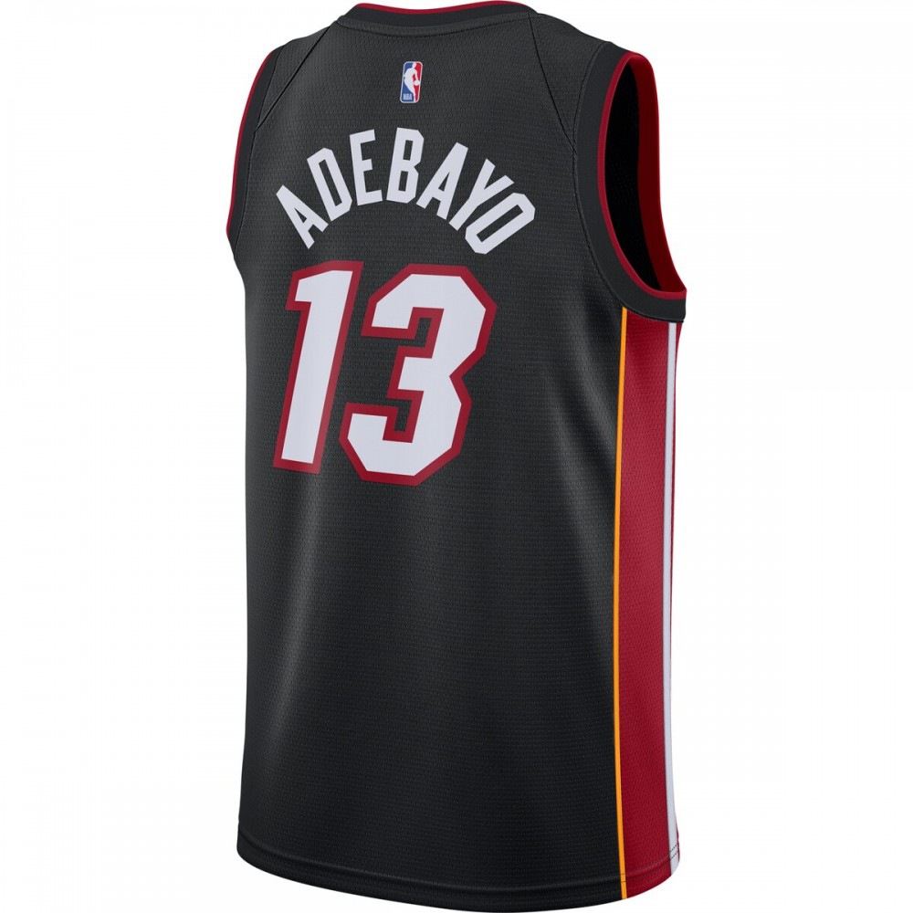 Bam Adebayo Miami Heat 2020/21 Swingman Jersey Black - Icon Edition-Pro Kit Vault | Brand New 26/27 Sports Jerseys